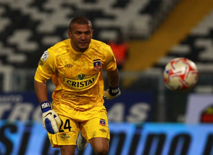 Renny Vega en Colo Colo: (Foto: Agencia Uno)