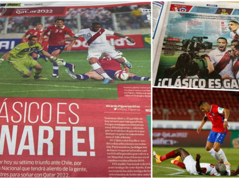 En Perú usan colocolina frase para el duelo ante Chile: “Clásico es ganarte”