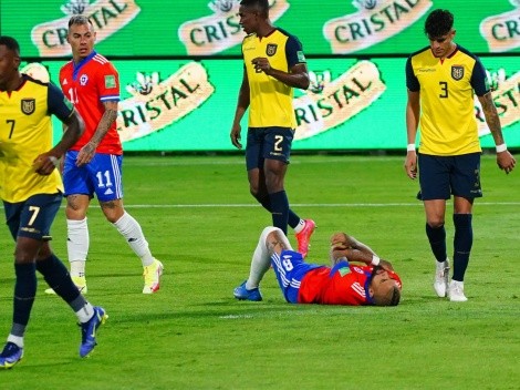 Chile cae en un partido muy desgraciado frente a Ecuador