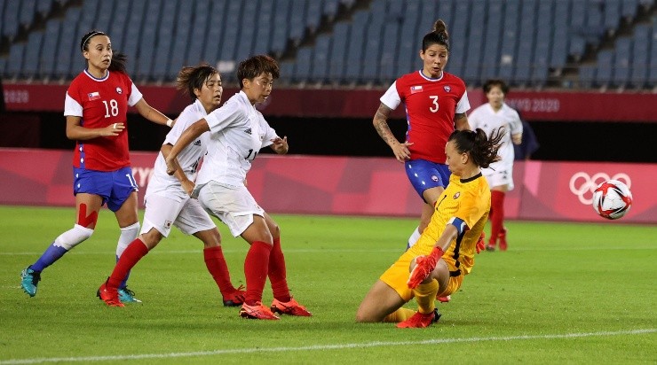 Endler defendió a la Roja en los pasados Juegos Olímpicos de Tokio 2020. | Foto: Getty Images.
