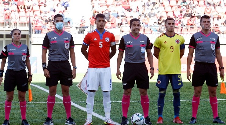 Daniel Gutiérrez fue el capitán de la Roja Sub20 de Patricio Hormazábal. | Foto: ANFP.