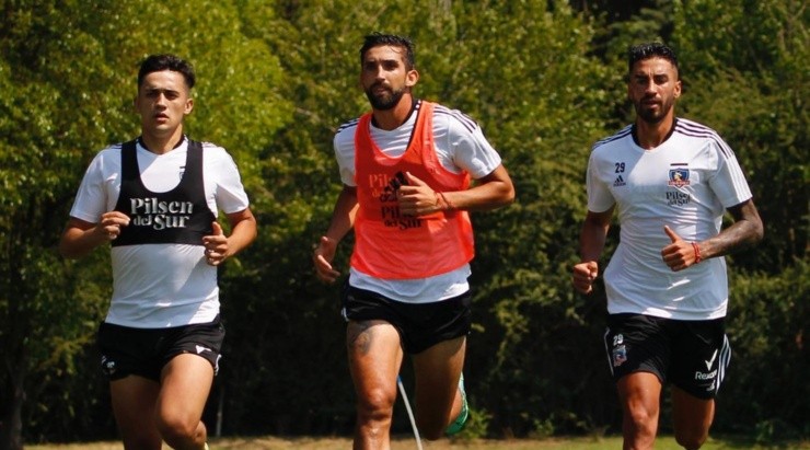 La llegada de Juan Martín Lucero vino a completar el plantel albo tras el arribo de Esteban Pavez y Cristián Zavala. | Foto: Colo Colo.