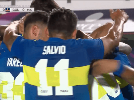 Nada que hacer: Boca Juniors pone el 1-0 con un tremendo golazo