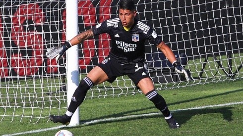 Brayan Cortés fue de los puntos altos de Colo Colo ante Boca.
