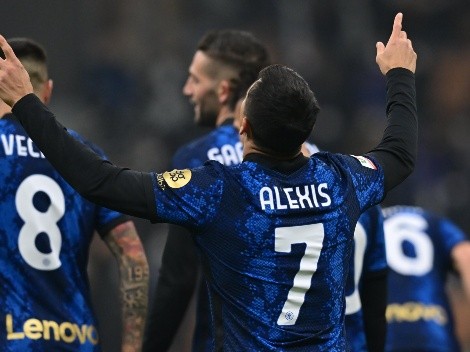 Alexis pone en ventaja al Inter ante Empoli con un buen cabezazo