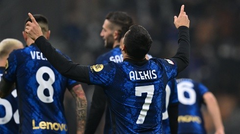 Alexis marcó la apertura de la cuenta ante Empoli por cuartos de final de Copa Italia