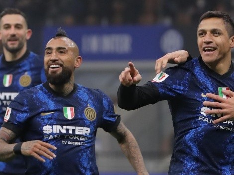 Prensa italiana alaba a Alexis y Vidal tras triunfo de Inter ante Empoli