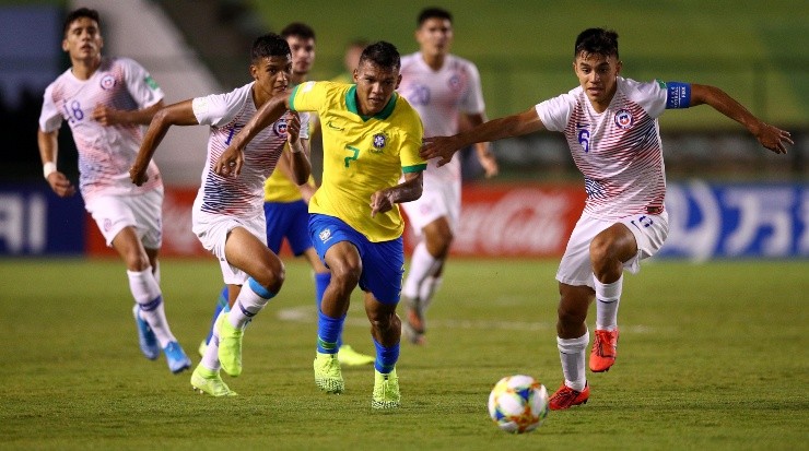 Vicente Pizarro fue el capitán de la Roja Sub17 en el Mundial de Brasil 2019. | Foto: Agencia UNO.