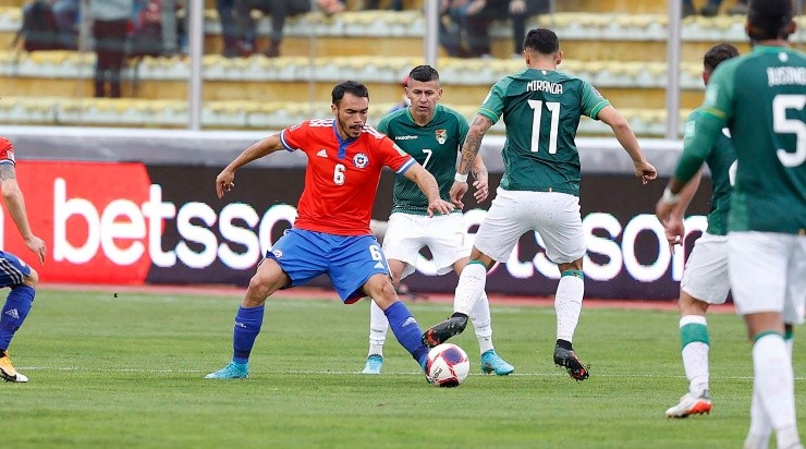 Gabriel Suazo fue importante para la Roja en esta doble fecha eliminatoria. | Foto: Carlos Parra / ANFP.