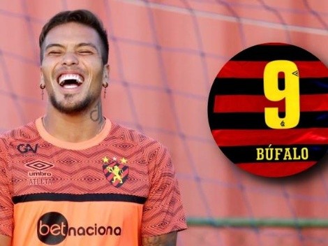 Búfalo + 9: así será la camiseta de Parraguez en Sport Recife