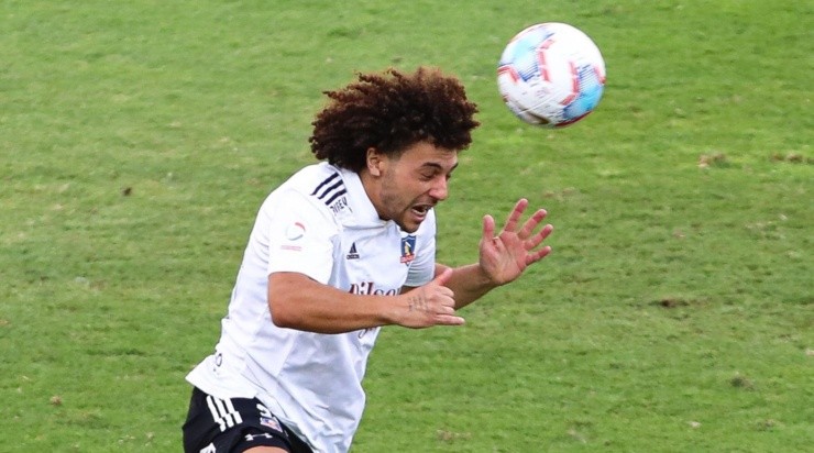 Maxi Falcón arribó a Colo Colo en la segunda mitad del 2020. | Foto: Agencia UNO.