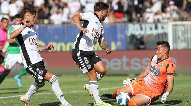 El Cacique no pudo ante Audax y solo pudo empatar 1-1 en el Monumental. | Foto: Agencia UNO.