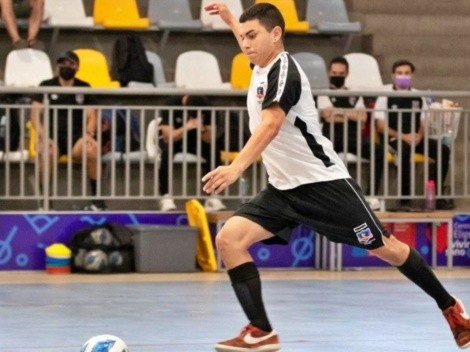 Felipe Villalobos de Colo Colo Futsal adelanta el Superclásico ante la U