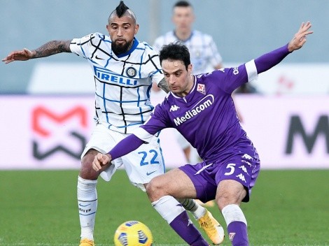 Arturo Vidal es titular ante Fiorentina: Ver EN VIVO y ONLINE