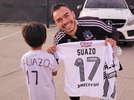 La historia del pequeño Lorenzo que recibió la camiseta de Gabriel Suazo