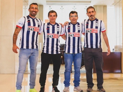 El lindo homenaje de Alianza Lima a dos ex Colo Colo en Santiago