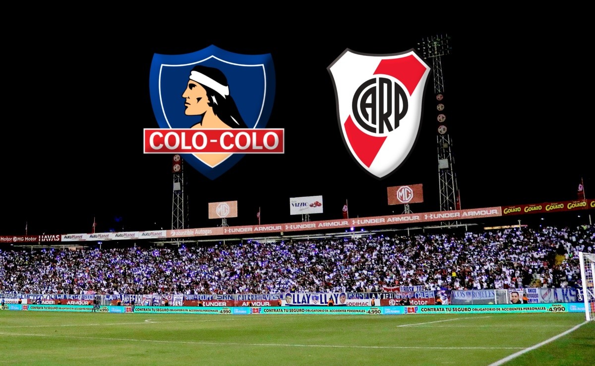 Colo Colo vs River Plate El hermoso mosaico que recibirá al Cacique en