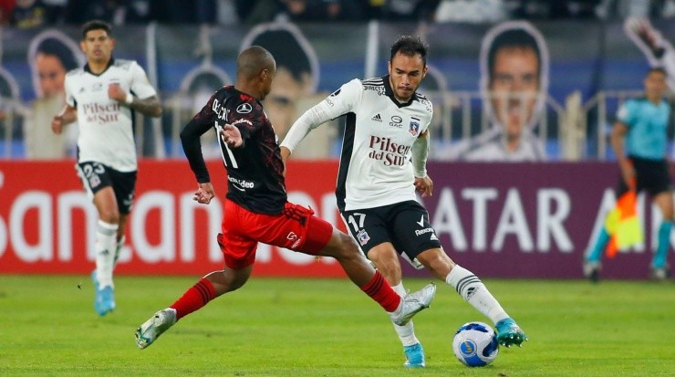 Gabriel Suazo se ganó los elogios de la prensa e hinchas argentinos tras su gran partido ante River Plate. | Foto: Colo Colo.