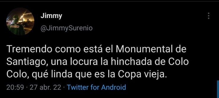 Hinchas argentinos maravillados con los colocolinos