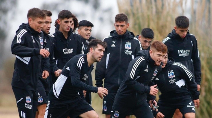 El Cacique cumplió con varios días de trabajo al otro lado de la cordillera. | Foto: Colo Colo.