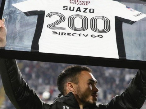 El homenaje a Gabriel Suazo tras cumplir 200 partidos en Colo Colo