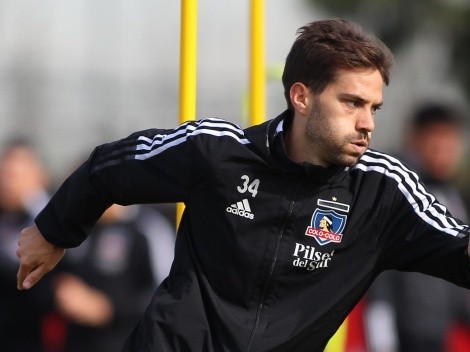 Agustín Bouzat completó su primer entrenamiento en Colo Colo