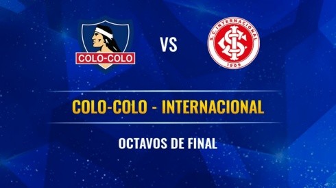 Colo Colo recibe a Inter de Porto Alegre por la ida e los octavos de final.