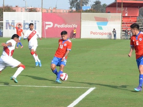 ¿A qué hora juega Chile Sub 20 vs Perú por el amistoso internacional?