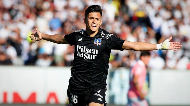 Pablo Solari anotó 15 goles en 69 partidos con la camiseta del Cacique. | Foto: Colo Colo.