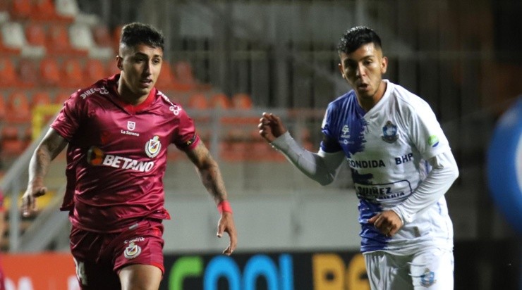 Soto ha jugado bastante poco con la camiseta de Deportes La Serena en esta temporada 2022. | Foto: Agencia UNO.