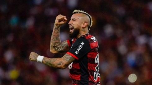 El King se está ganando el corazón de los hinchas de Flamengo