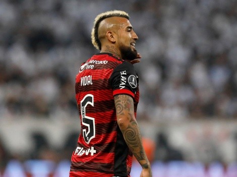 DT del Flamengo se deshace en elogios hacia Arturo Vidal