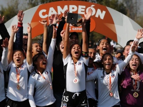 Colo Colo Femenino Sub19 golea a la U y es campeón del Apertura