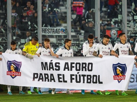 Colo Colo no se cansa de pedir más aforo para el estadio Monumental