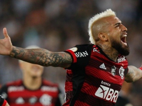 VIDEO | Arturo Vidal le da el triunfo al Flamengo