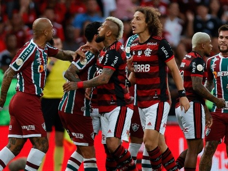 Vidal lucha con todo en un clásico caliente, pero no evita la caída del Flamengo