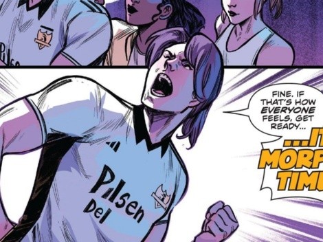 Camiseta de Colo Colo la rompe en cómics de Power Rangers