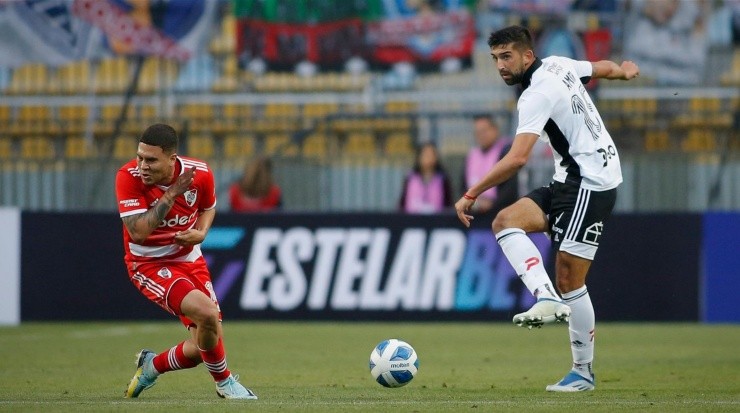 Amor tendrá que cerrar la temporada 2022 antes de tiempo por este esguince de tobillo, precísamente el mismo que fue operado hace algunos meses. | Foto: Colo Colo.