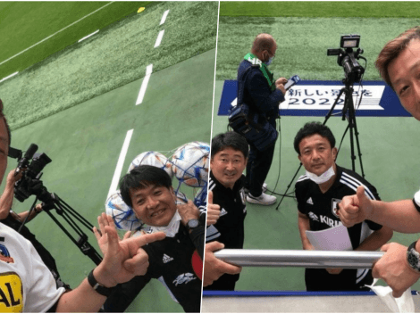 Hincha japonés celebra clasificación a 8vos con camiseta de Colo Colo