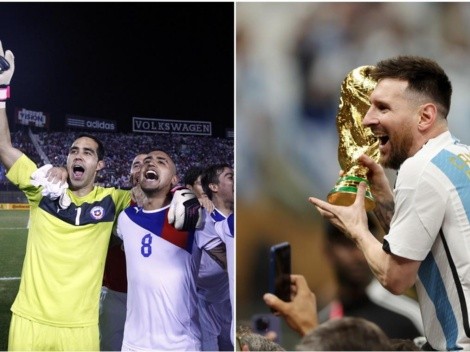 Vidal y Bravo festejan el Mundial de Messi con Argentina