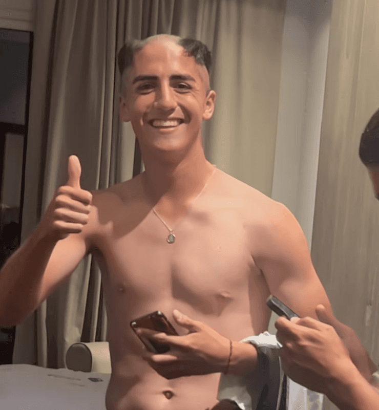 El volante Diego Plaza fue bautizado en Colo Colo | Imagen: instagram