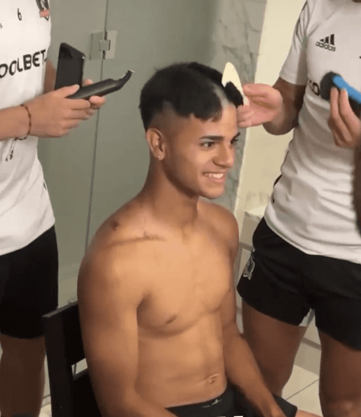 El lateral Mathias Pinto fue bautizado en Colo Colo | Imagen: Instagram