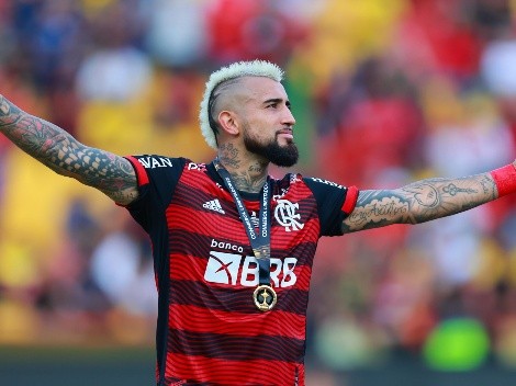 Vidal rompe el silencio y explica su complicado momento en Flamengo