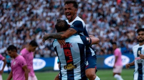 Gabriel Costa asistió en el duelo de Alianza Lima