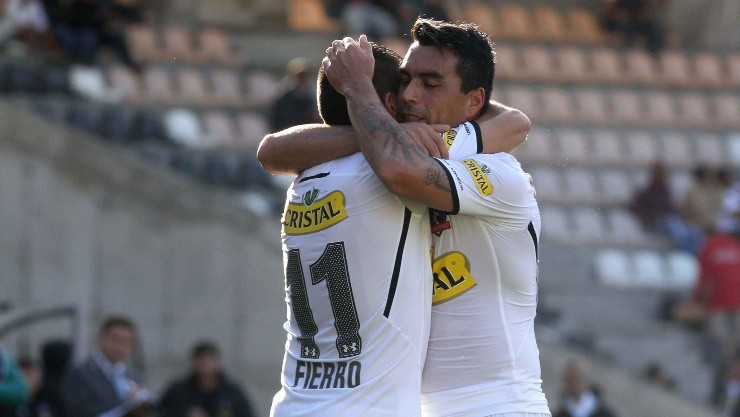 Esteban Paredes y Gonzalo Fierro juntos en Colo Colo | Imagen: Agencia Uno