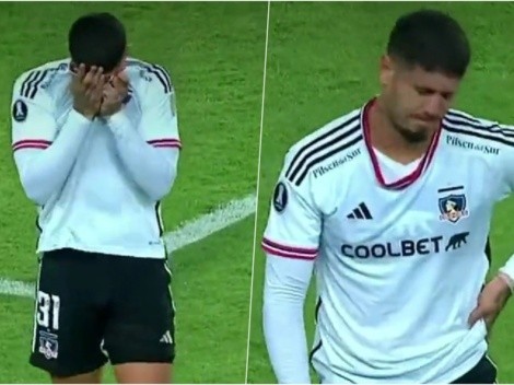 Mati de los Santos se va llorando del campo por lesión