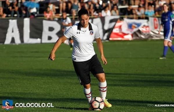 Karen Araya en Colo Colo