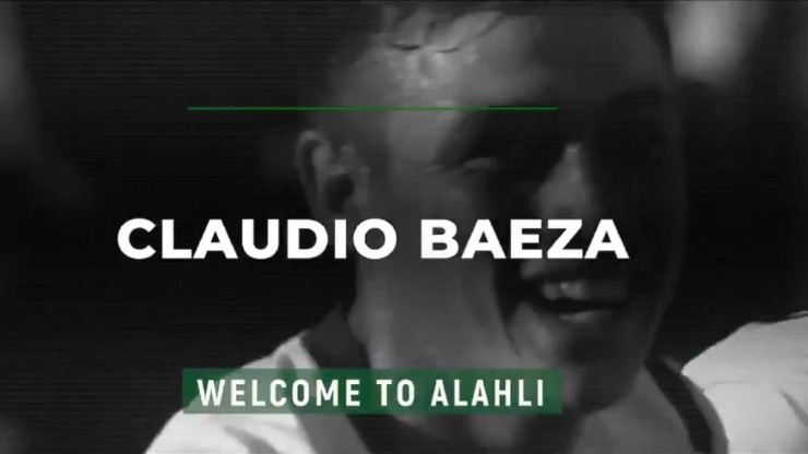 Claudio Baeza es presentado en Al Ahli