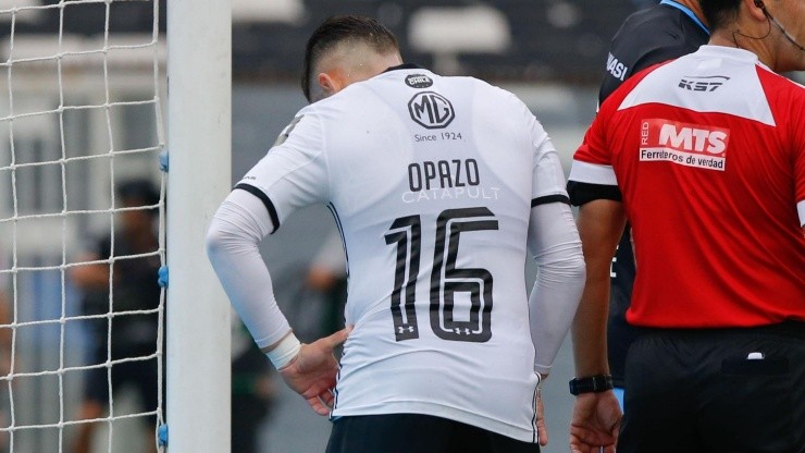 Óscar Opazo no se pudo recuperar.