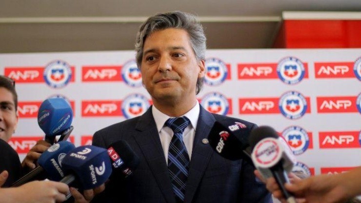 Sebastián Moreno, presidente de la ANFP.